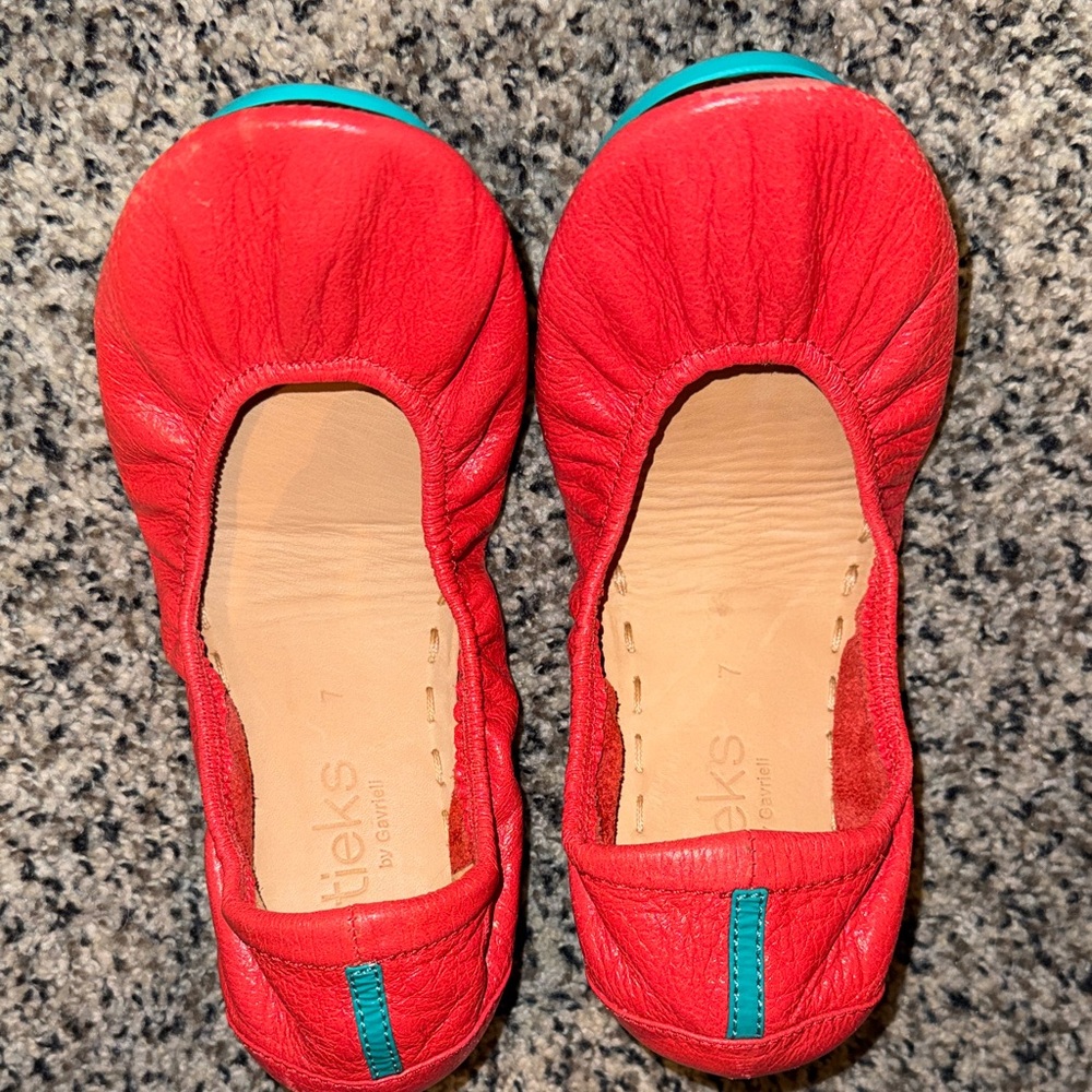 Tieks by Gavireli Coral Poppy Flats - Picture 5 of 5